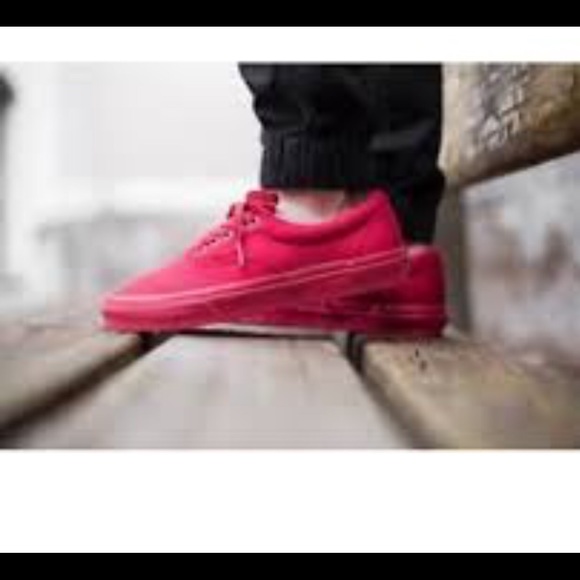red skater vans